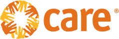 Logo for CARE international